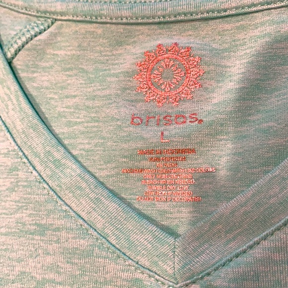 Brisas cap-sleeved Yoga top - Picture 4 of 5